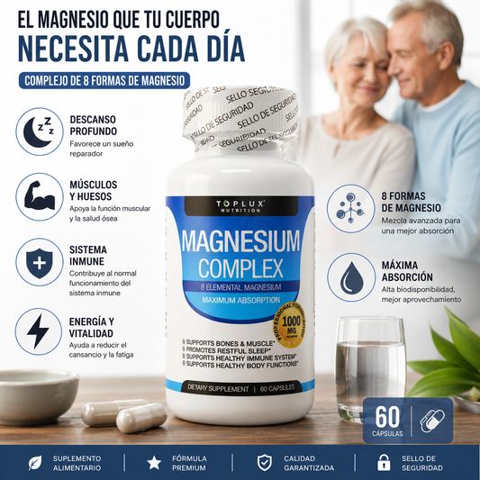 Magnesio Complex Ultra 8 en 1